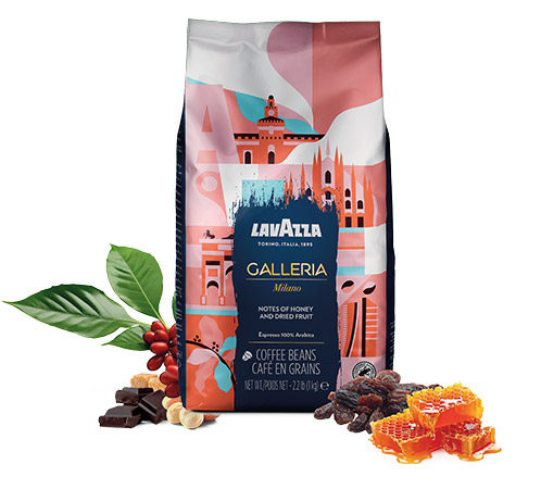 Opakowanie 1 kg GALLERIA MILANO 100% ARABICA