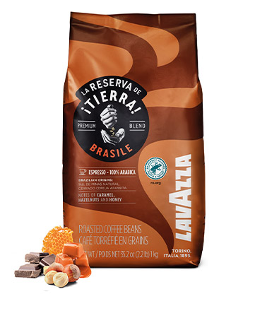 Opakowanie 1 kg. LA RESERVA DE ¡TIERRA! BRASILE 100% ARABICA Opakowanie 1 kg. LA RESERVA DE ¡TIERRA! BRASILE 100% ARABICA
